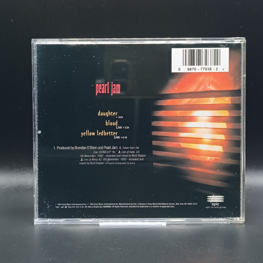 Pearl Jam - Daughter single CD