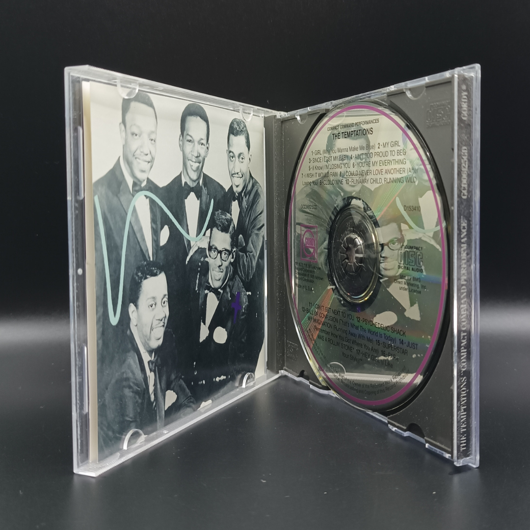 The Temptations - Compact Command Performance CD