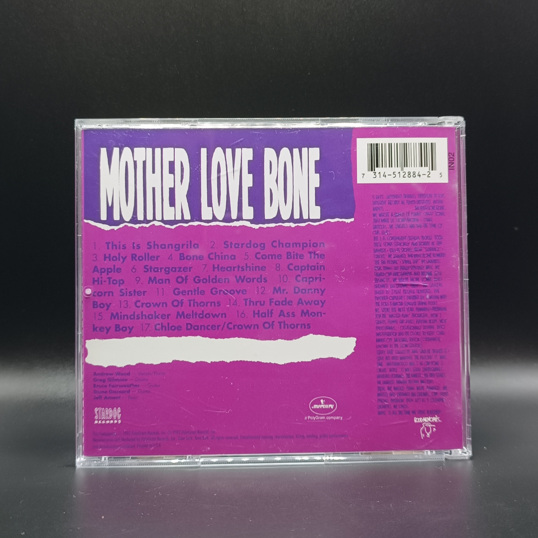Mother Love Bone - Mother Love Bone CD