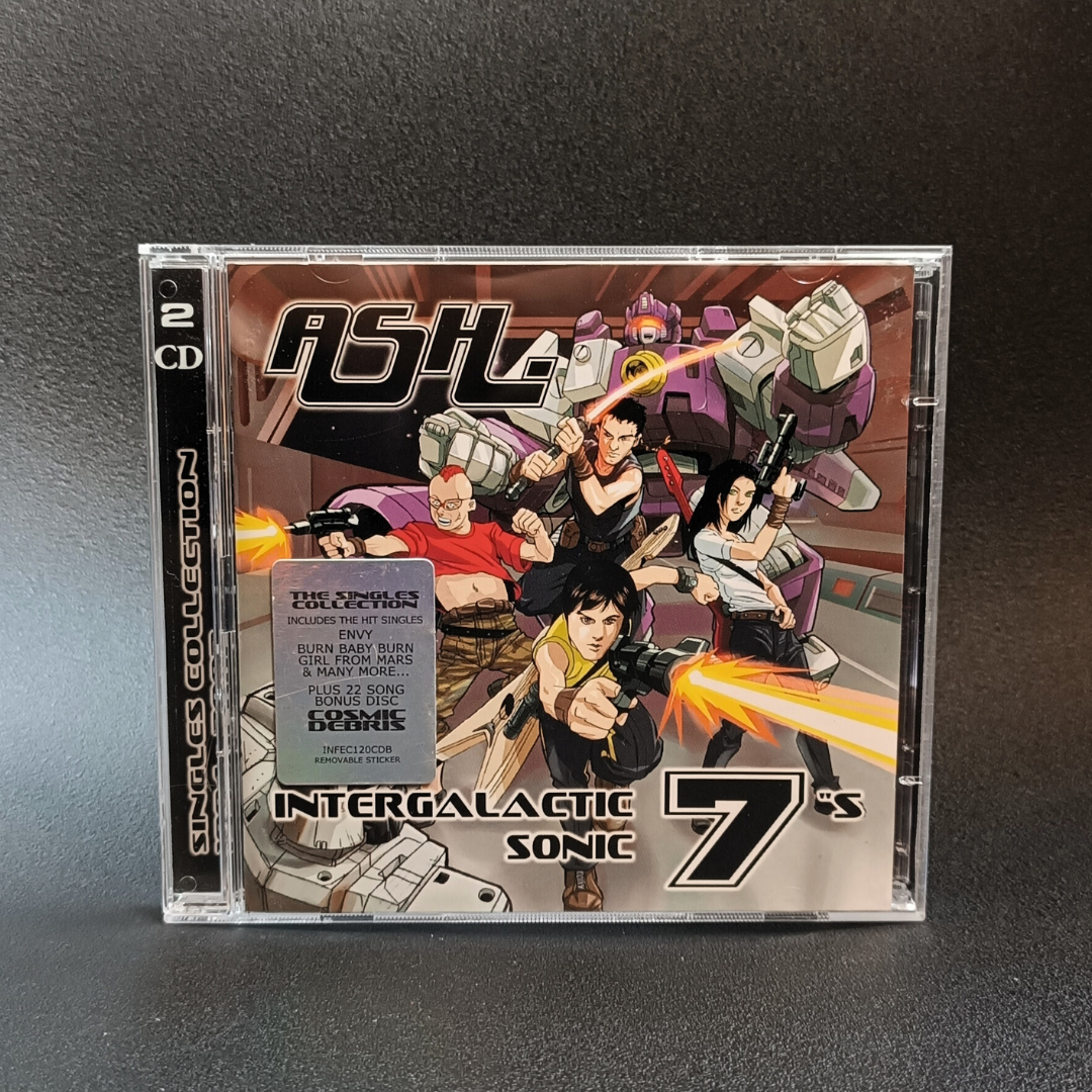 Ash - Intergalactic Sonic 7"s 2 CD