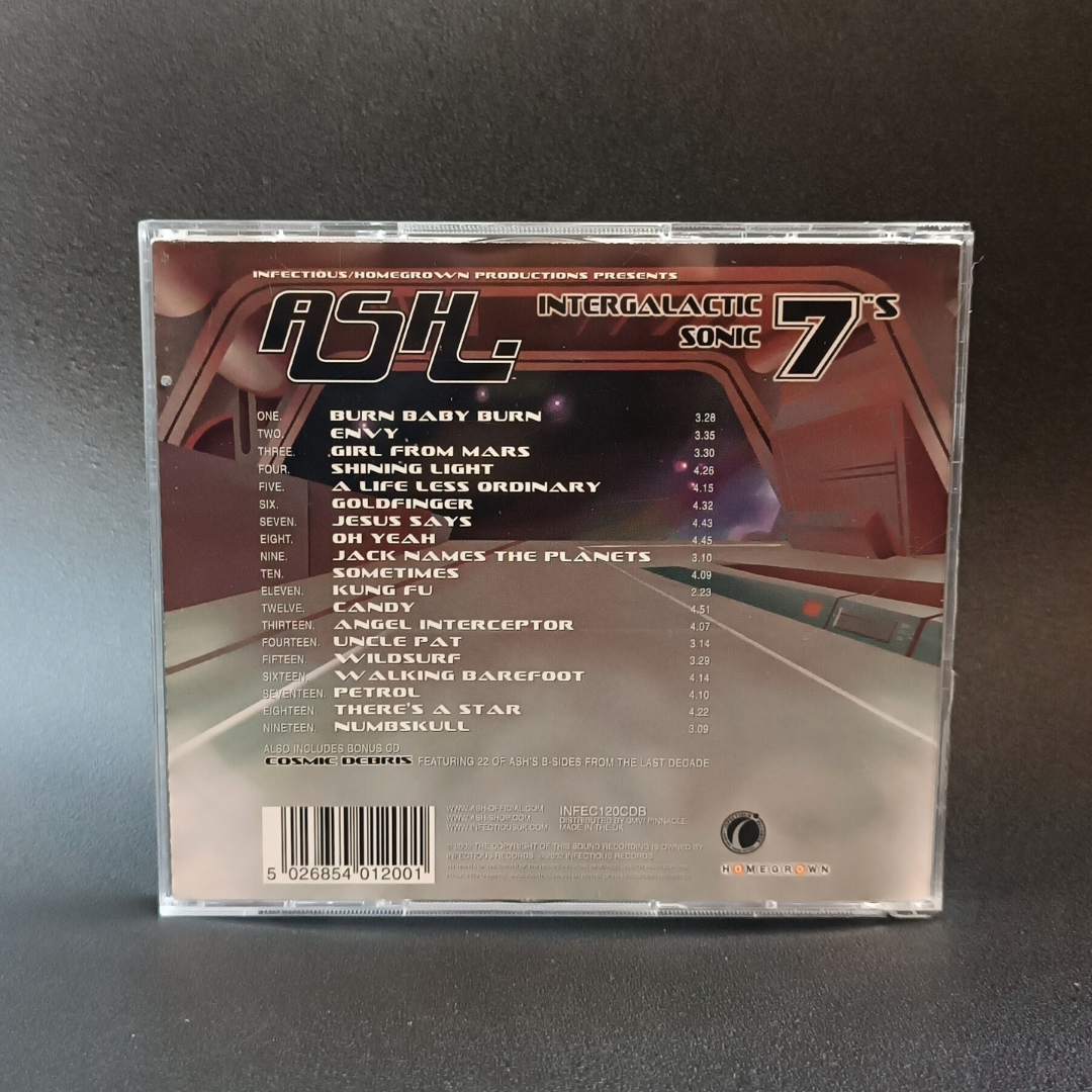 Ash - Intergalactic Sonic 7"s 2 CD