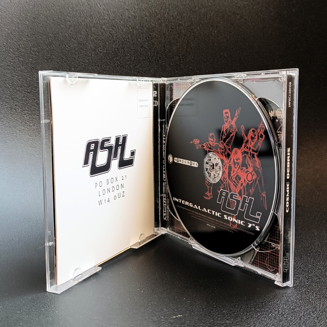 Ash - Intergalactic Sonic 7"s 2 CD