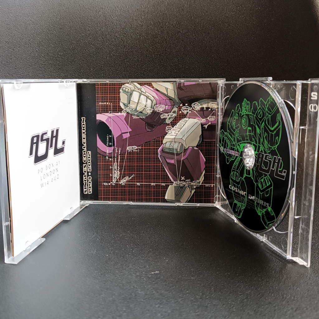 Ash - Intergalactic Sonic 7"s 2 CD