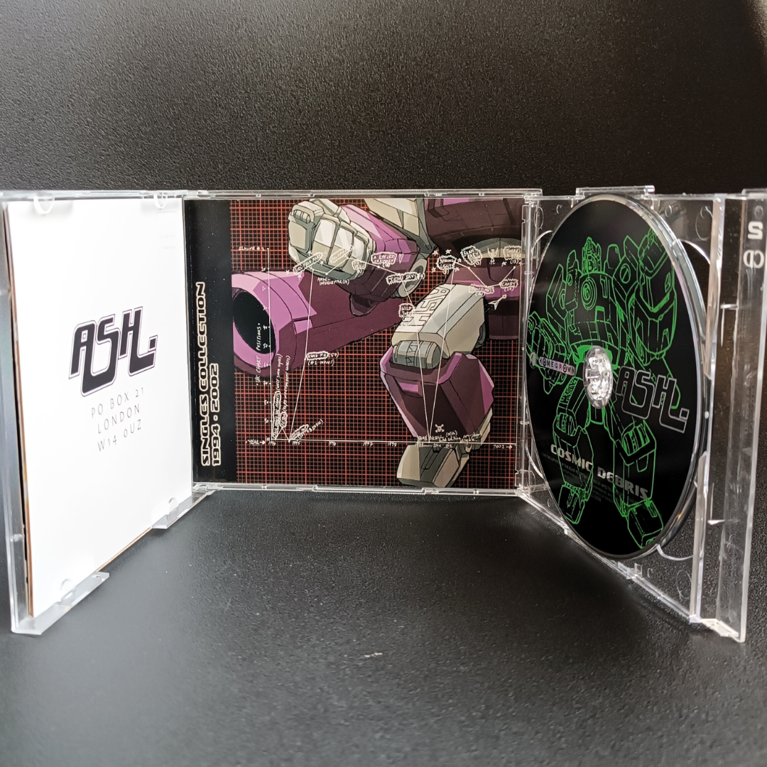 Ash - Intergalactic Sonic 7"s 2 CD