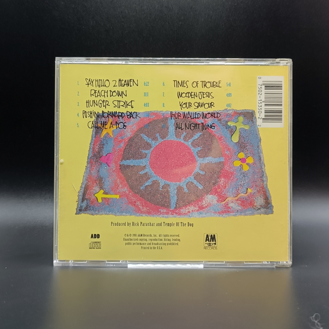 Temple of the Dog - Temple of the Dog CD