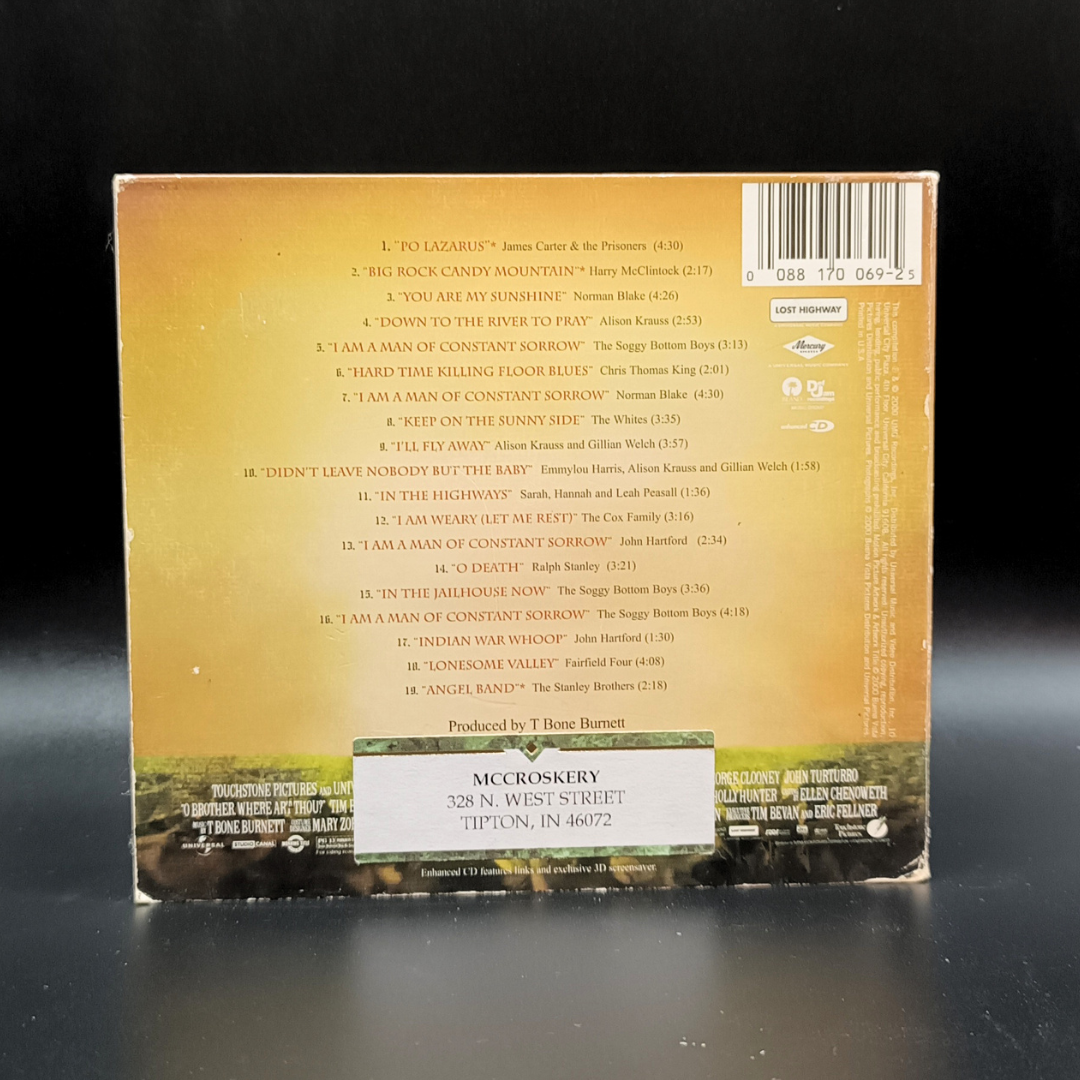 Varios Artistas - O'Brother, Where Art Thou? OST CD