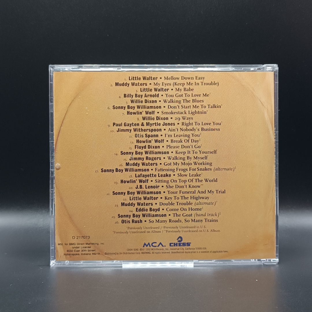 Varios Artistas - Chess Blues  Boxset 4 CD