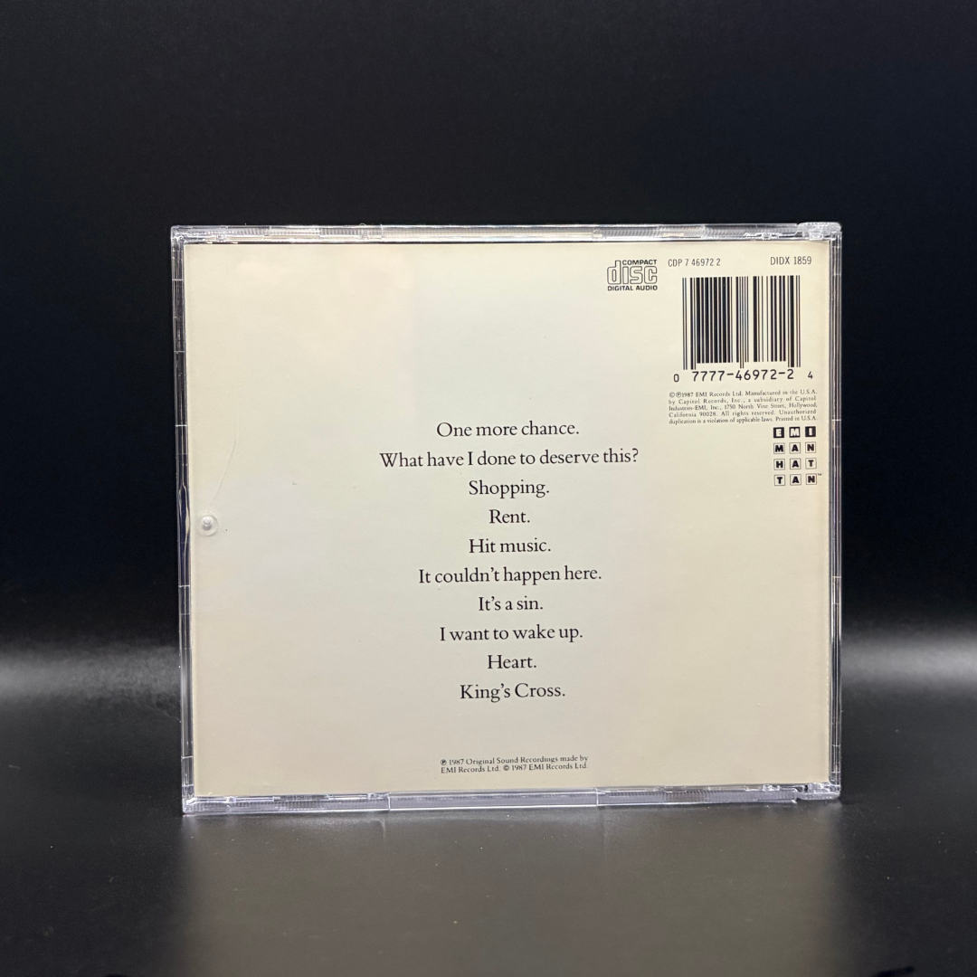 Pet Shop Boys - Actually CD
