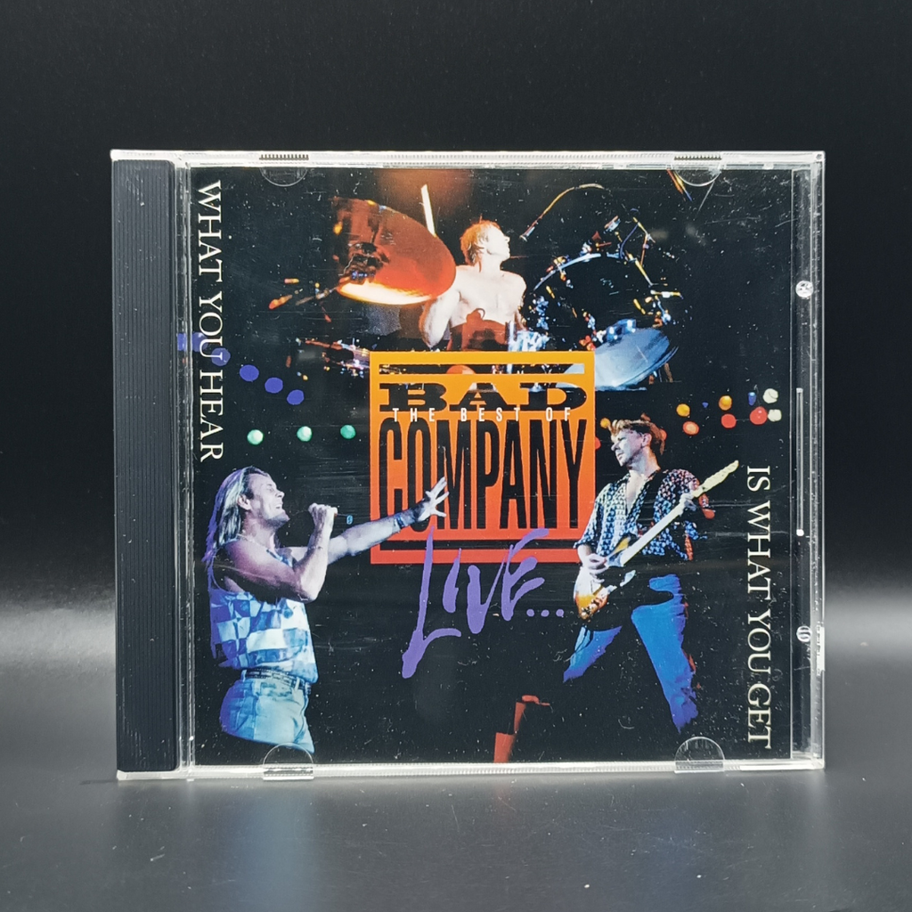 Bad Company - The Best of Bad Company Live... What You Hear Is What You Get CD