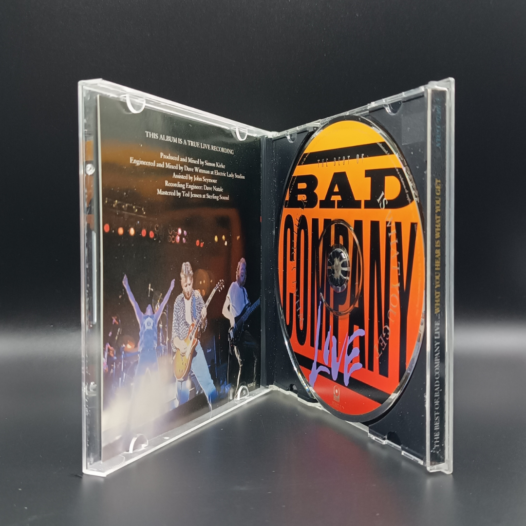 Bad Company - The Best of Bad Company Live... What You Hear Is What You Get CD