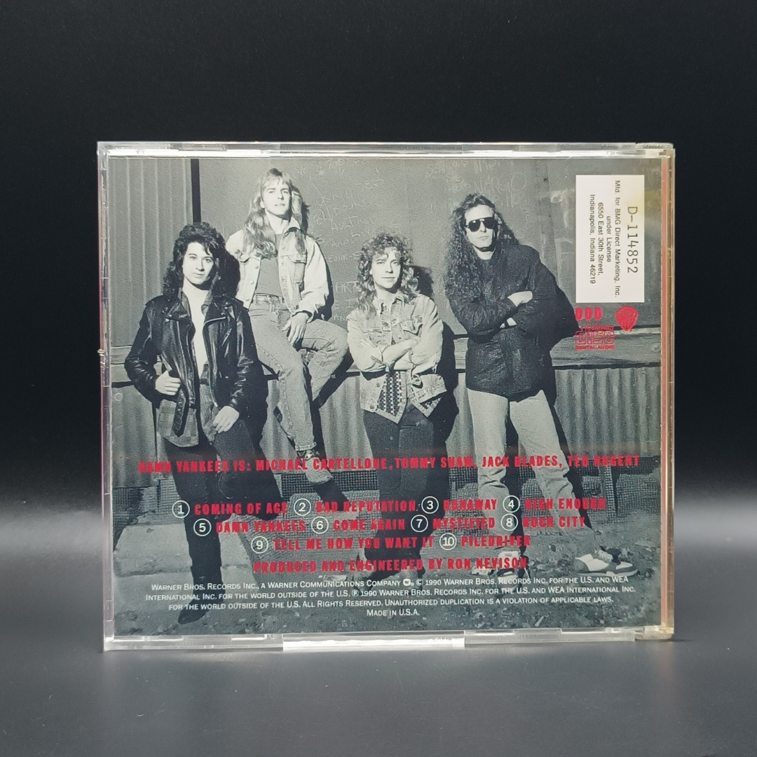 Damn Yankees - Damn Yankees CD