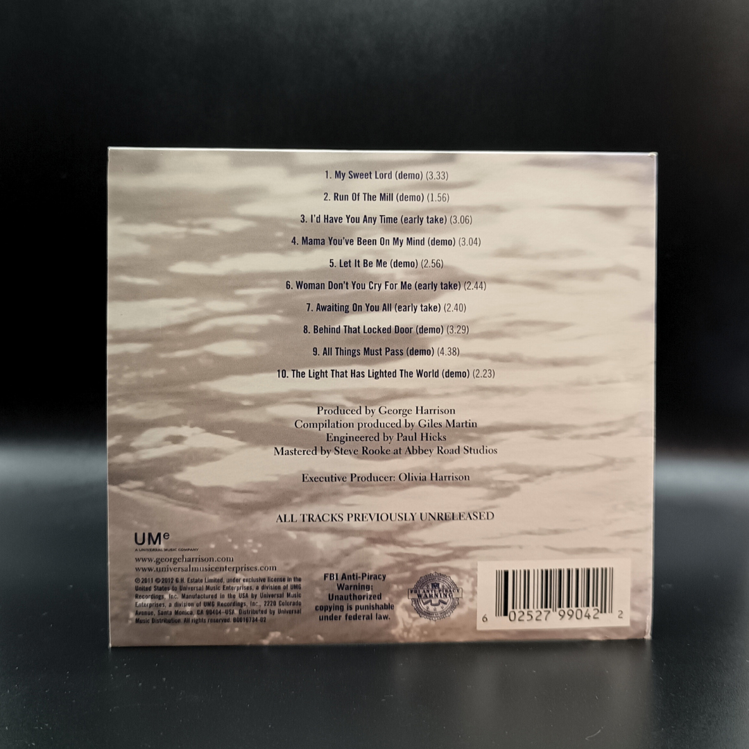 George Harrison - Early Takes Volume 1 CD