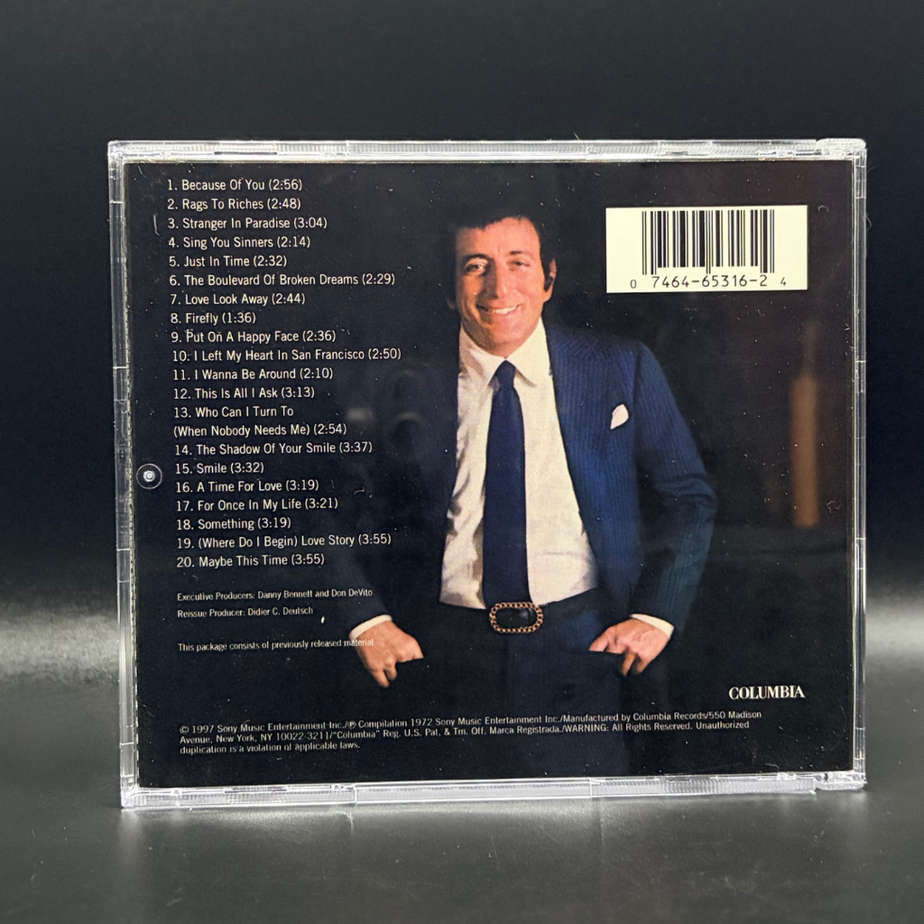 Tony Benett - Tony Bennett's ALl Time Greatest Hits