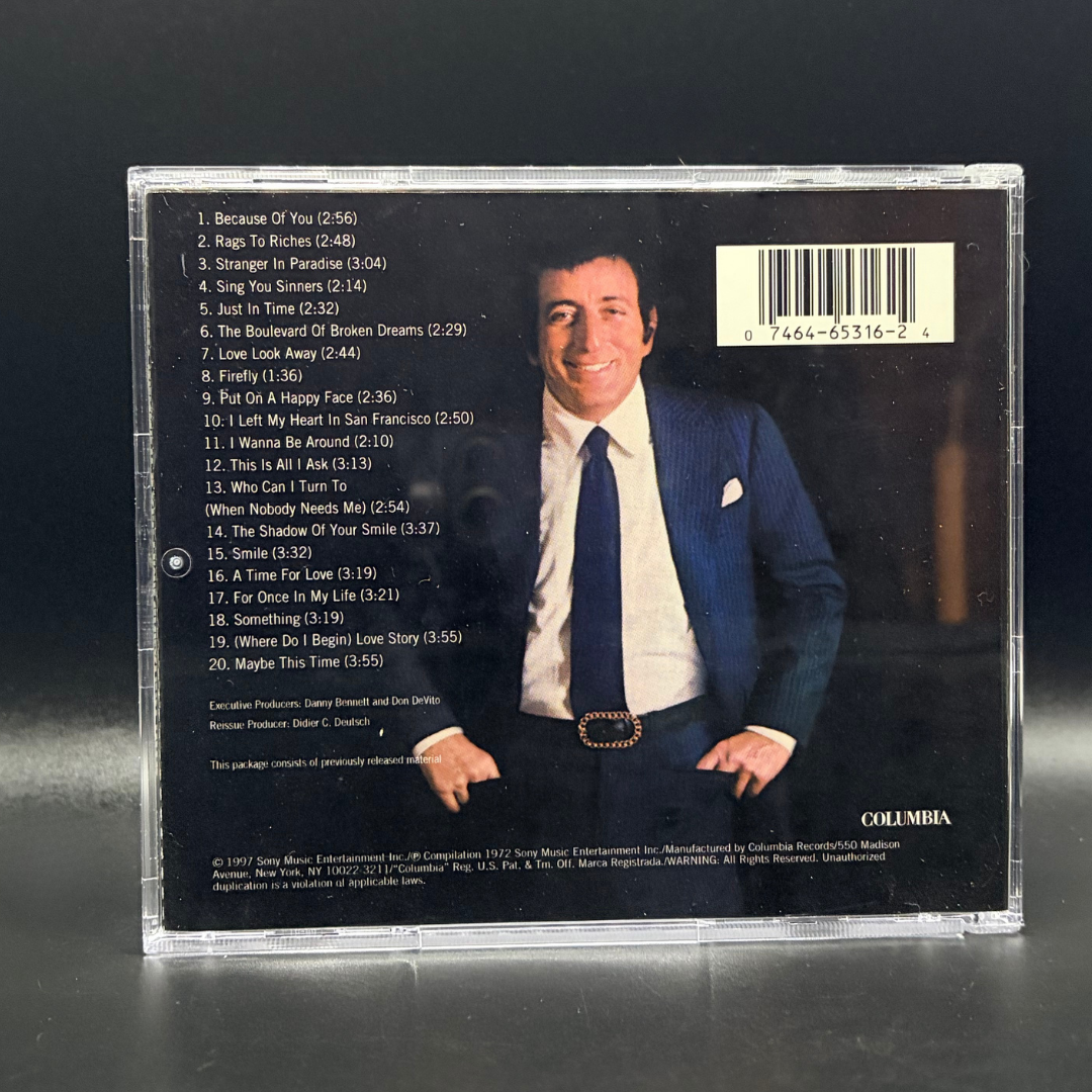 Tony Benett - Tony Bennett's ALl Time Greatest Hits