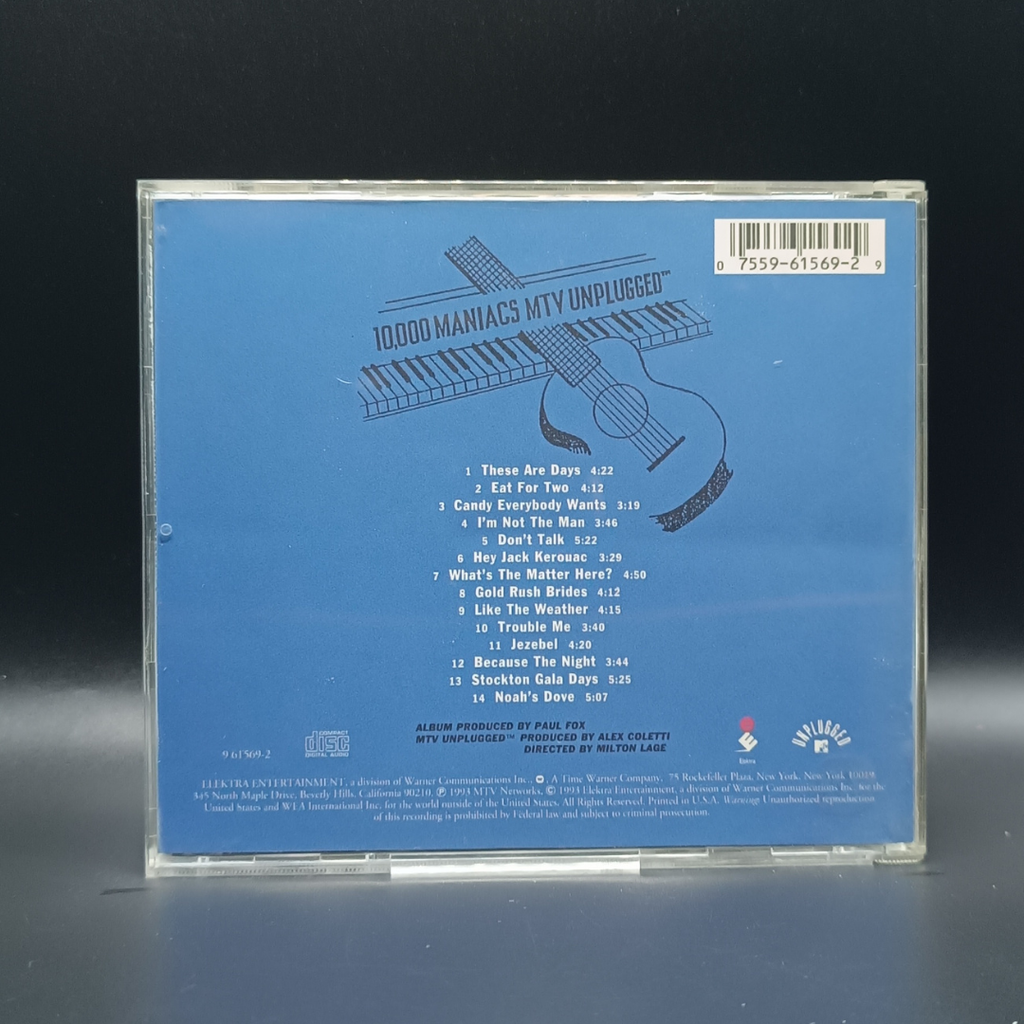 10,000 Maniacs - MTV Unplugged CD