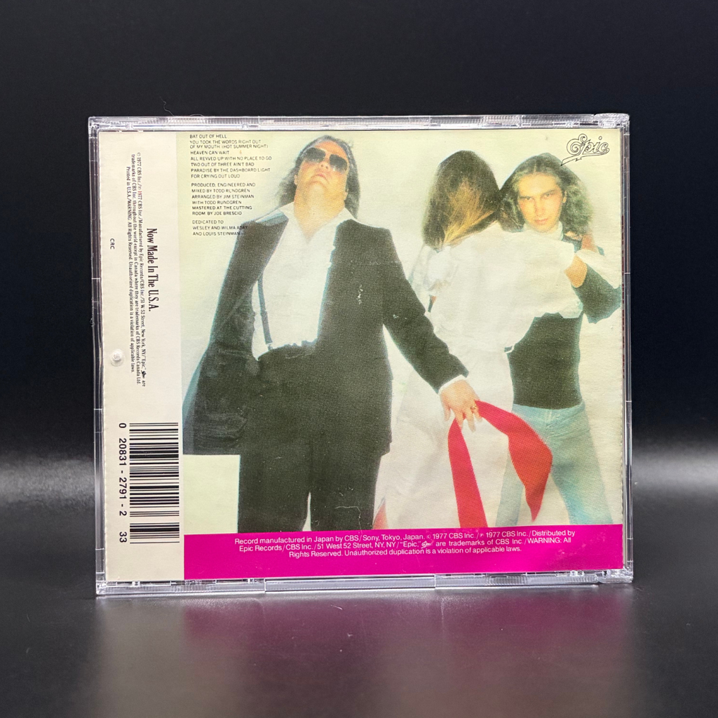 Meat Loaf - Bat Out of Hell CD