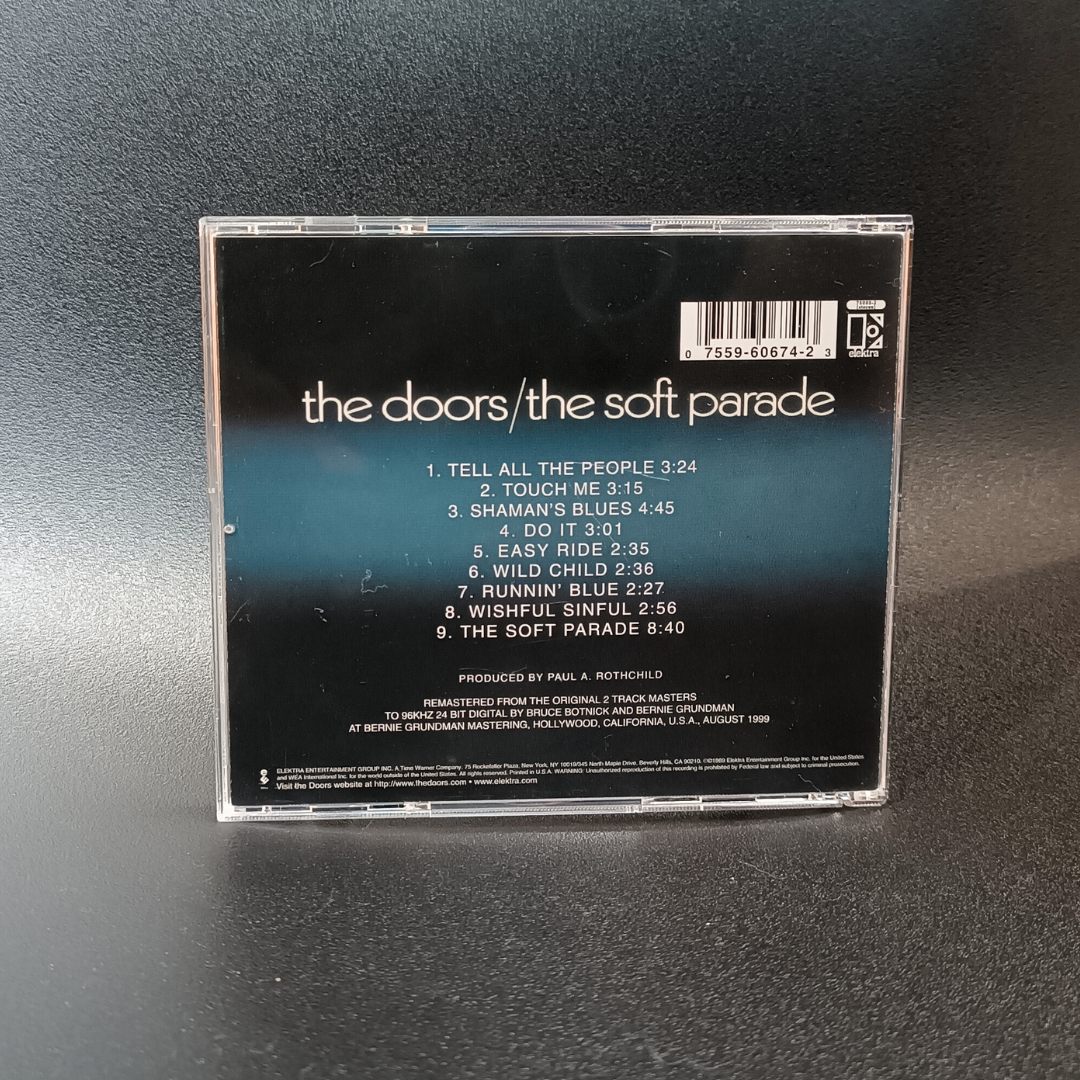 The Doors - The Soft Parade CD (Leer descripción)