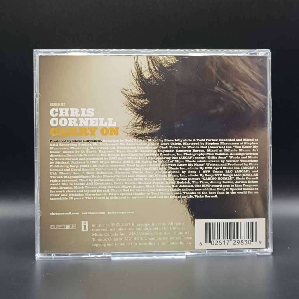 Chris Cornell - Carry On CD