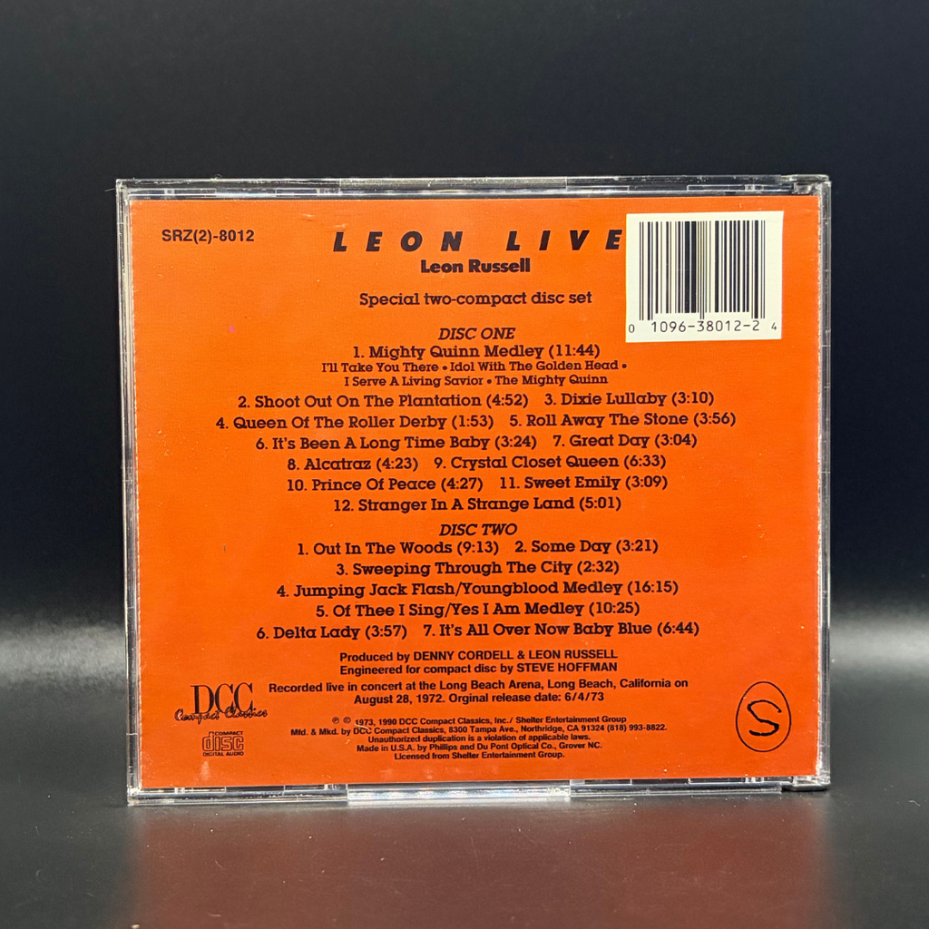 Leon Russell - Leon Live 2 CD