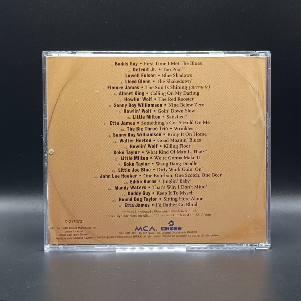 Varios Artistas - Chess Blues  Boxset 4 CD