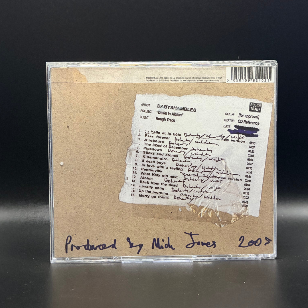 Babyshambles - Down in Albion CD