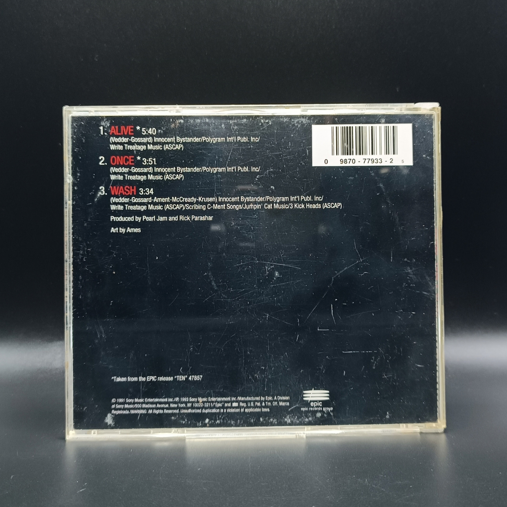 Pearl Jam - Alive single CD