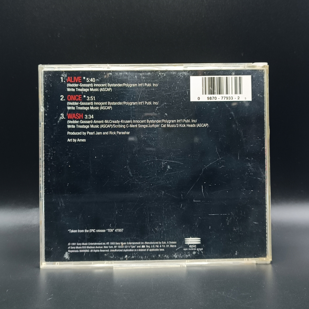 Pearl Jam - Alive single CD