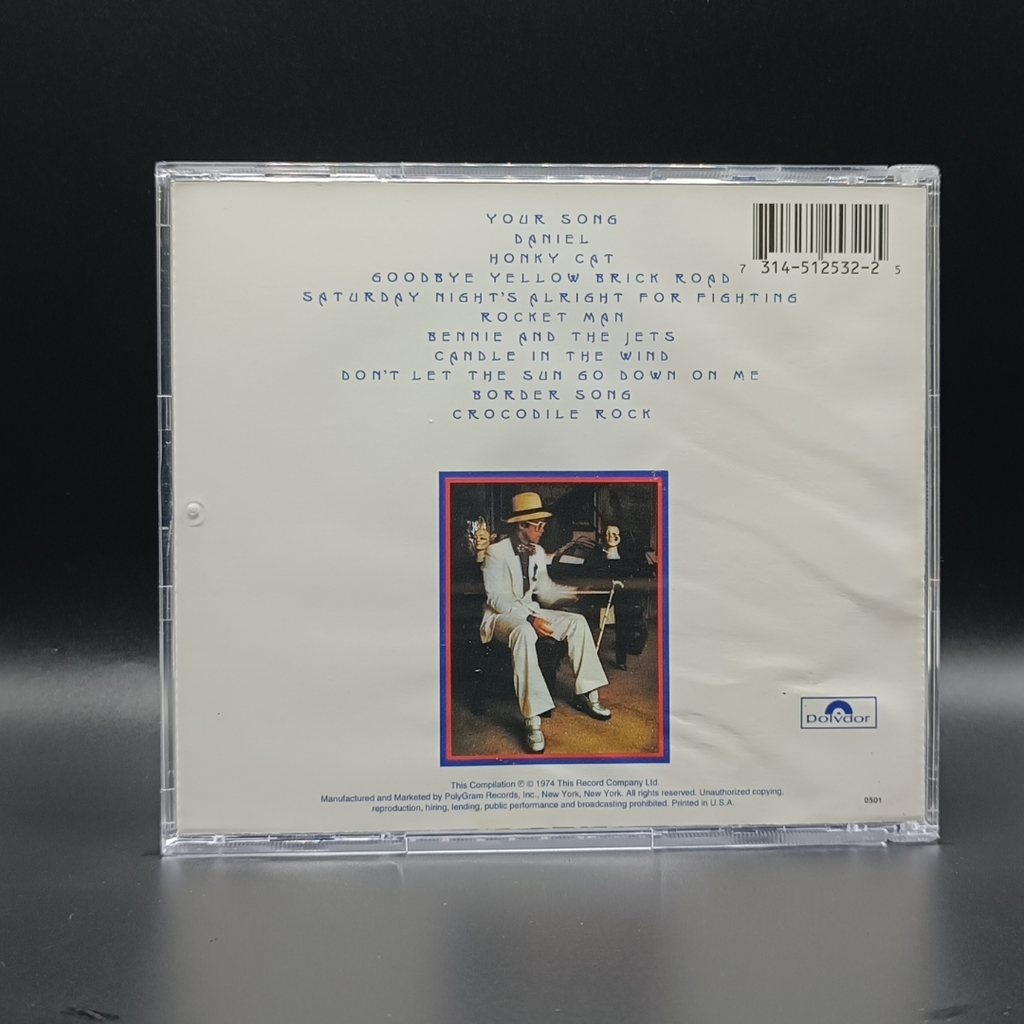 Elton John - Greatest Hits CD