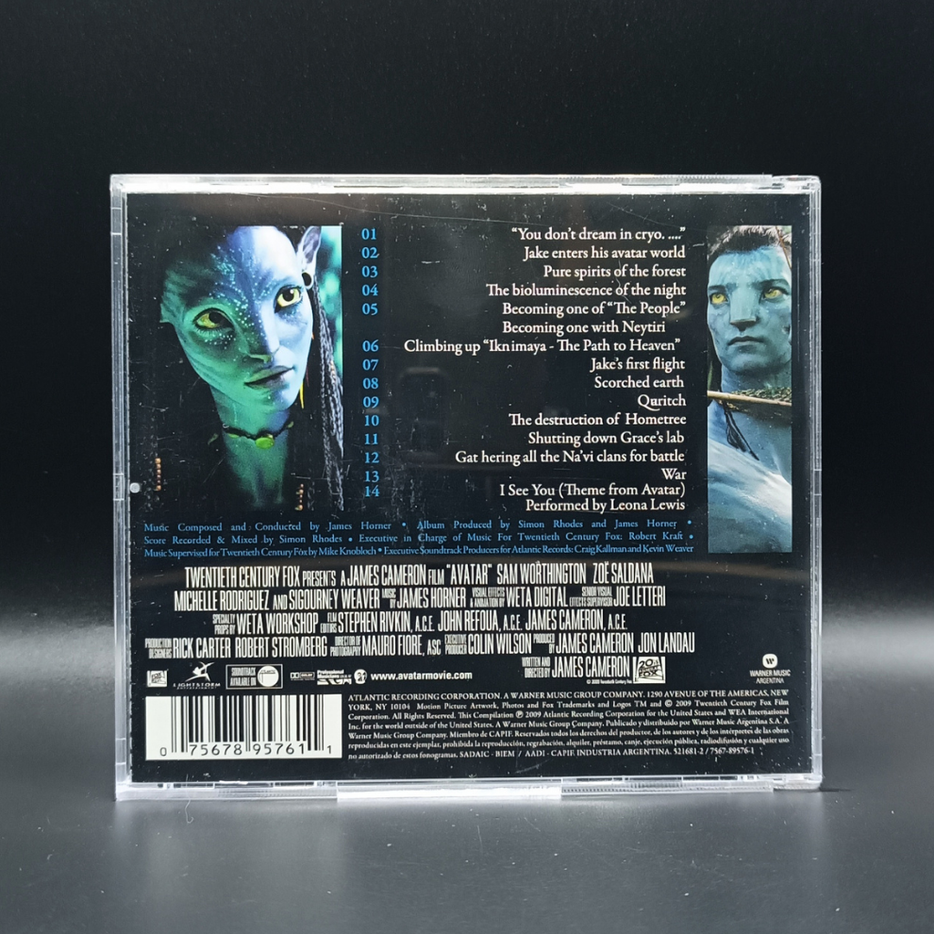 Avatar - Music from the Motion Picture OST CD