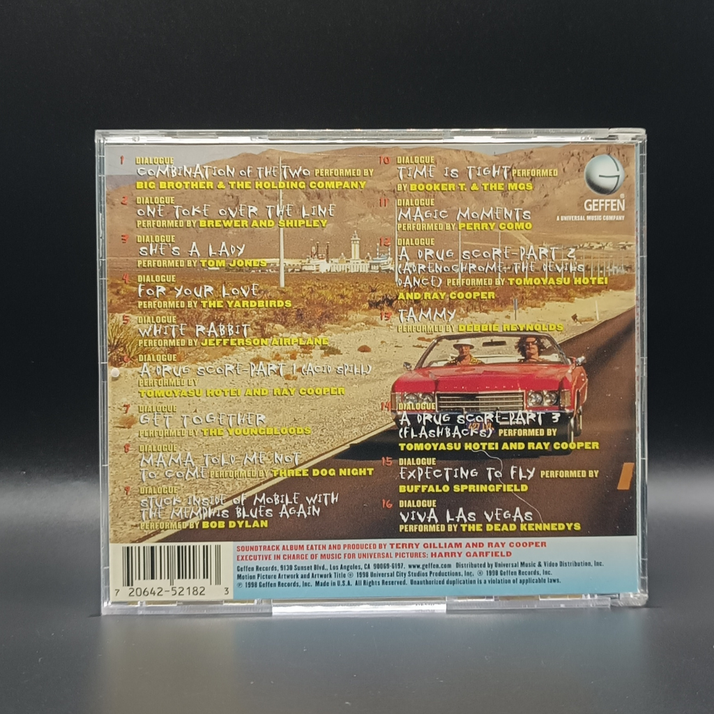 Varios Artistas - Fear and Loathing In Las Vegas: Music from the Motion Picture CD