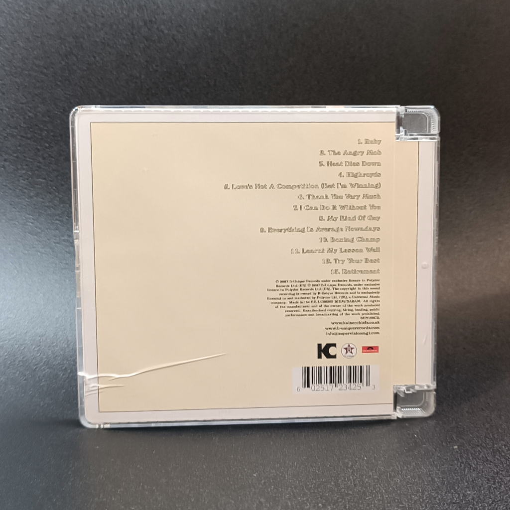 Kaiser Chiefs - Yours Truly, Angry Mob CD