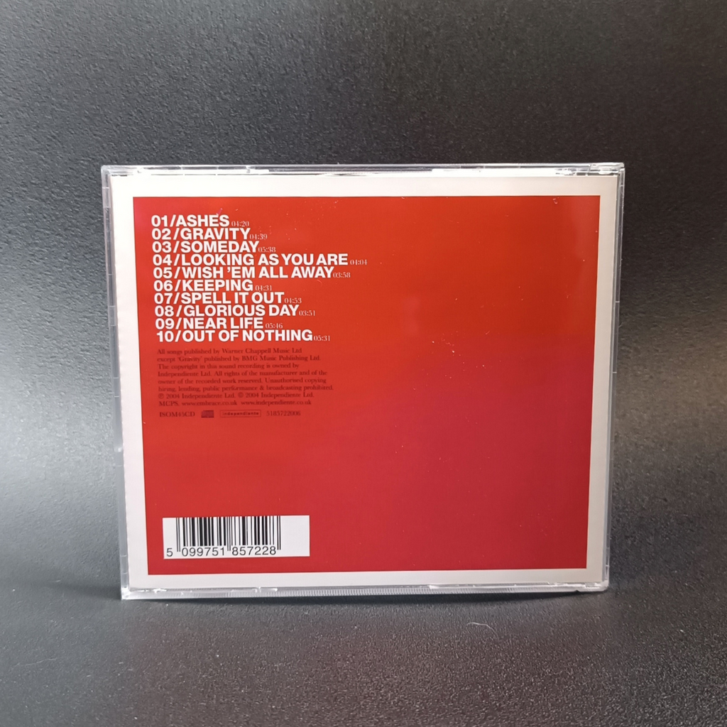 Embrace - Out of Nothing CD