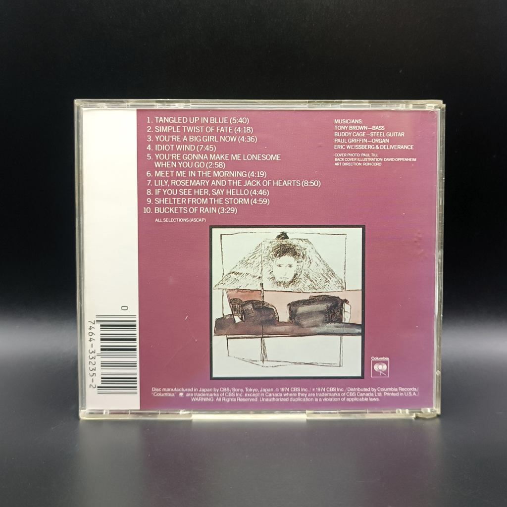 Bob Dylan - Bloood on the Tracks CD