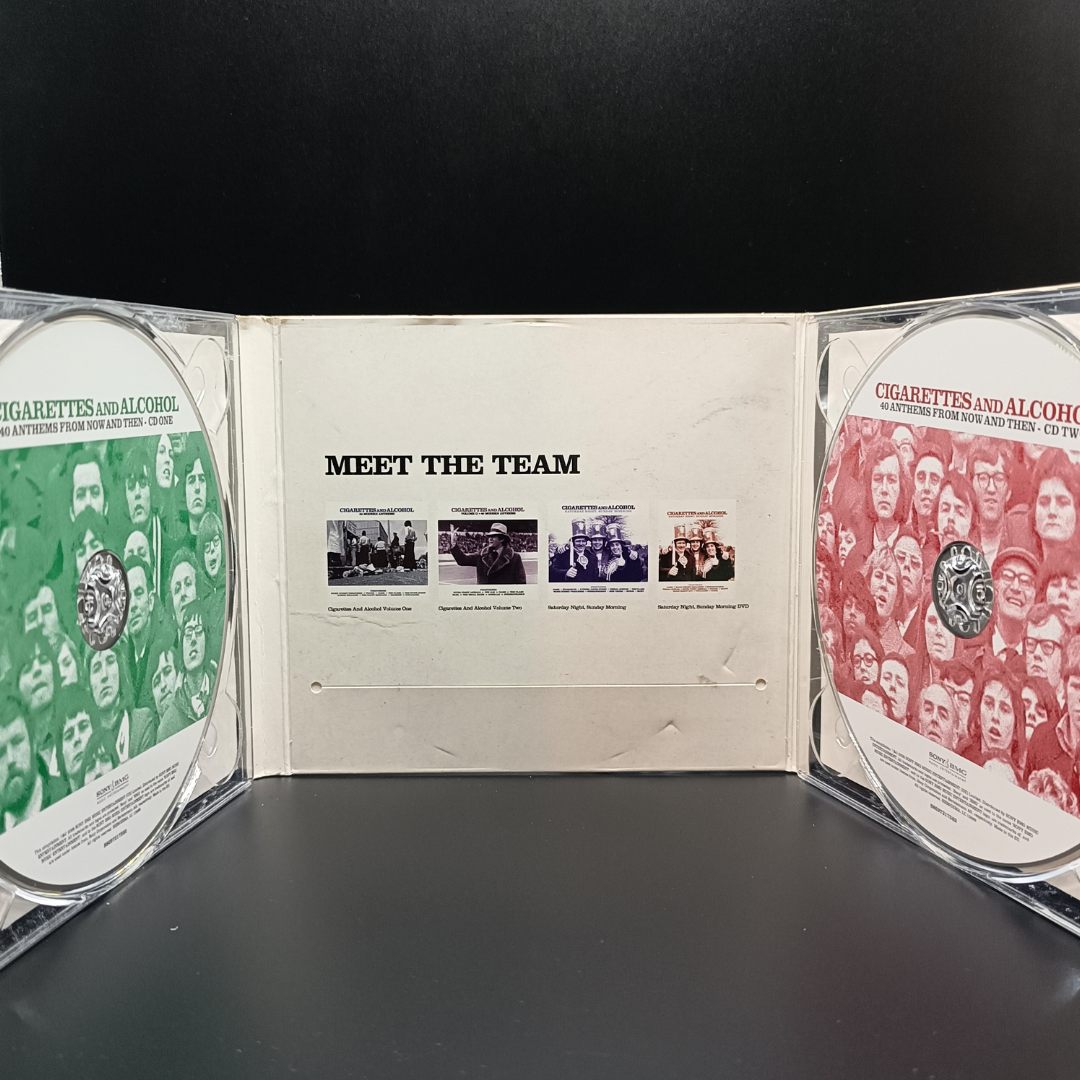 Varios Artistas - Cigarettes and Alcohol: 40 Anthems from Now and Then	2CD