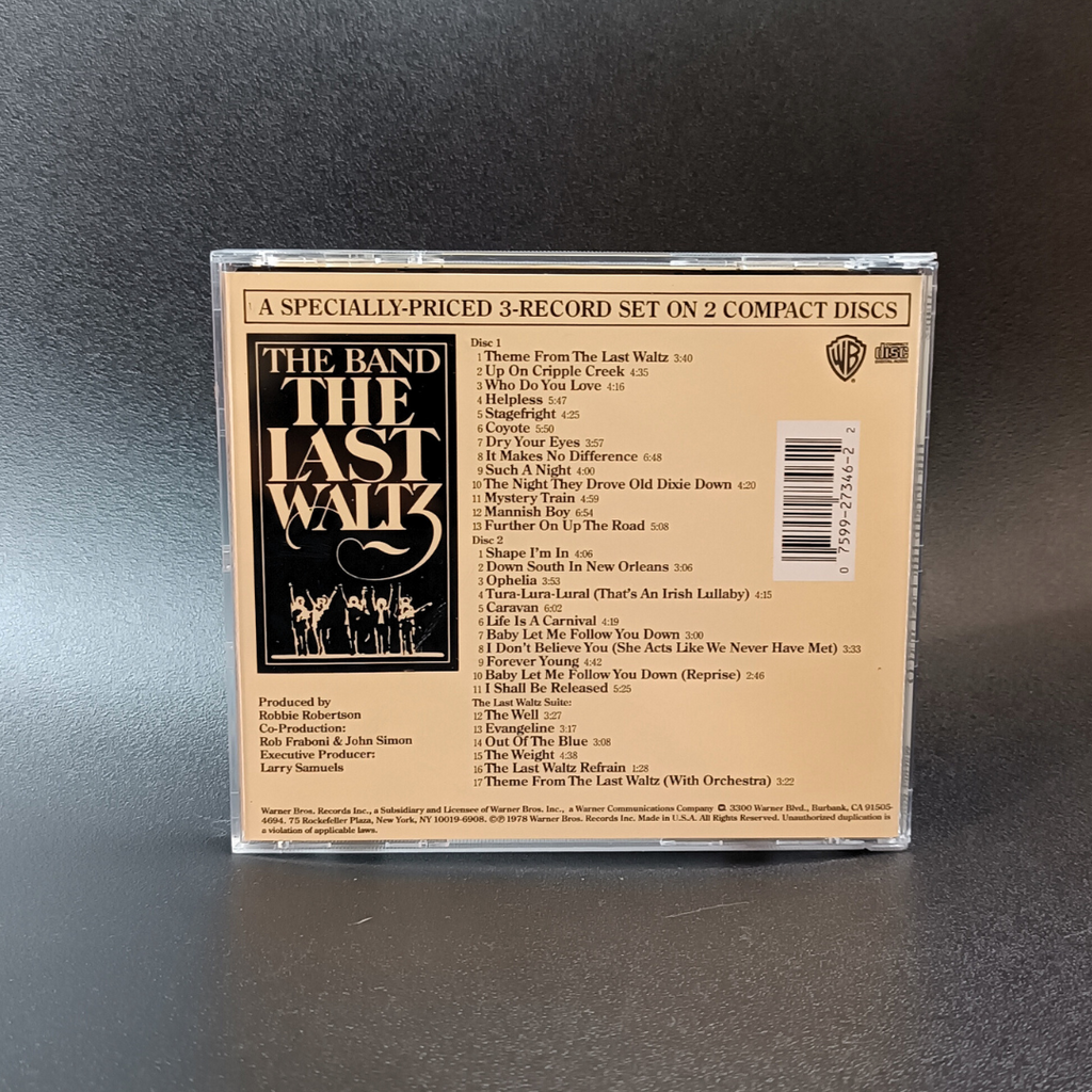 The Band - The Last Waltz Disco 2 (Leer descripción)