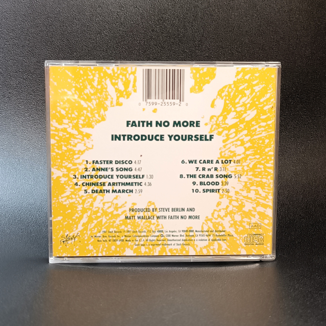Faith No More - Introduce Yourself CD