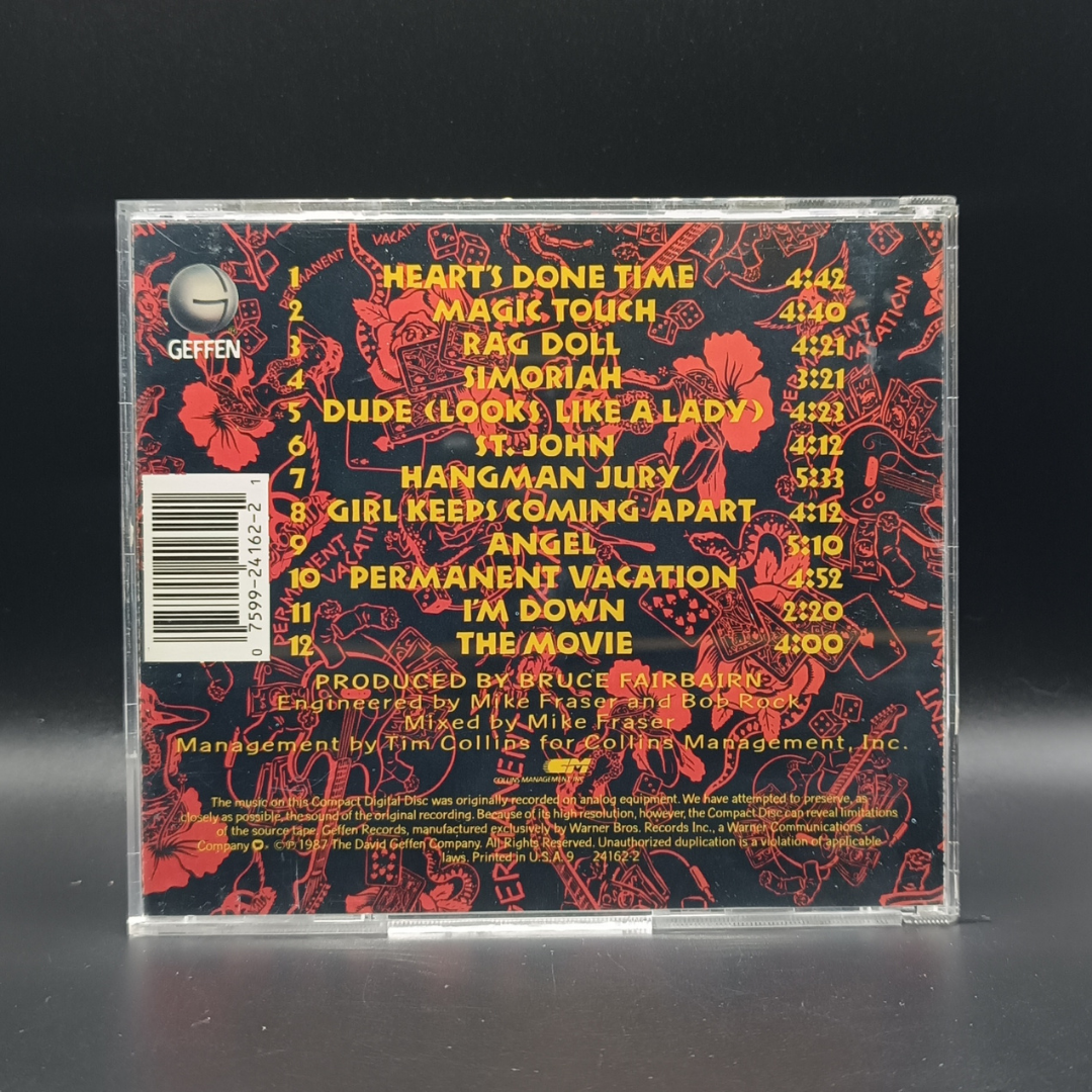 Aerosmith - Permanent Vacation CD