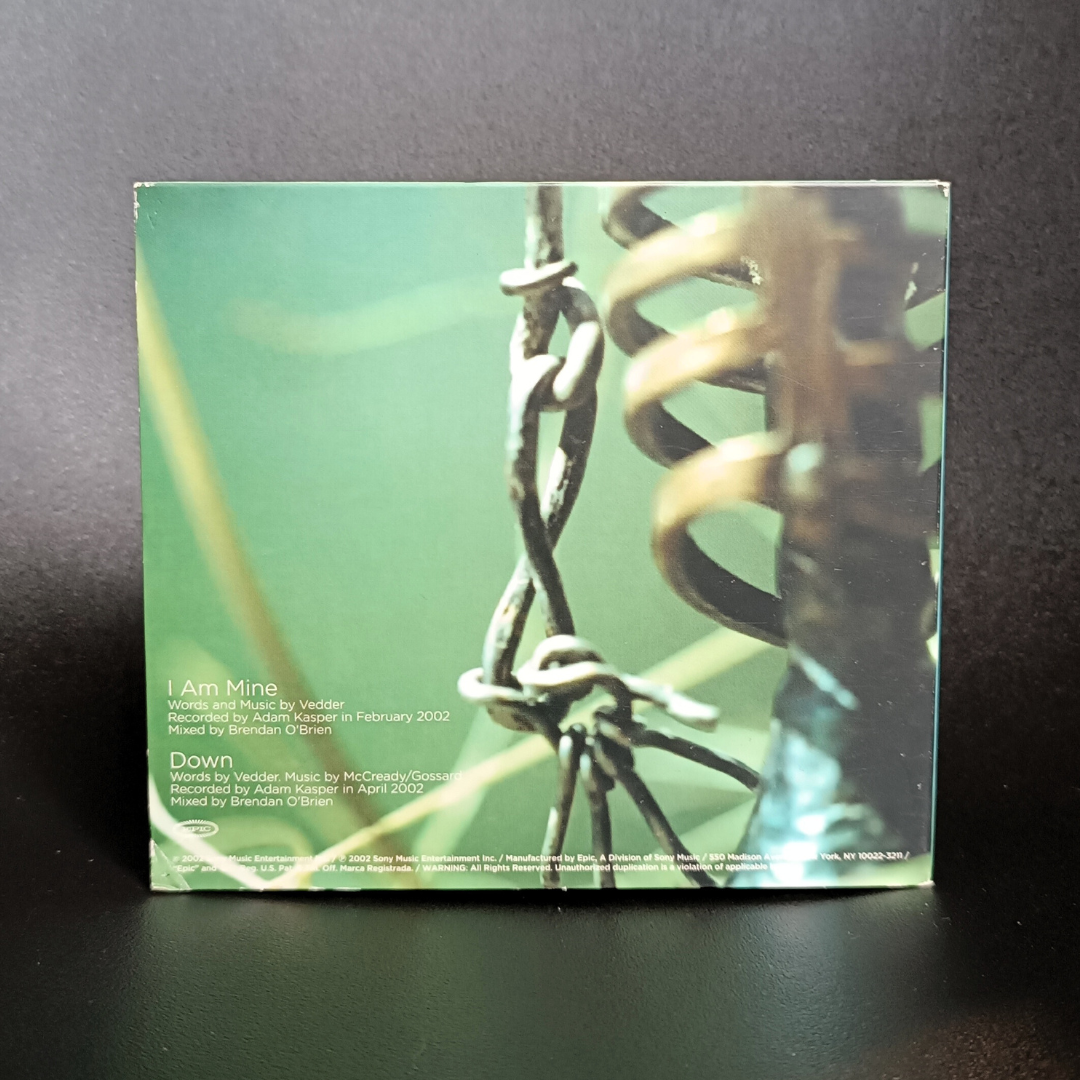 Pearl Jam - I Am Mine single CD