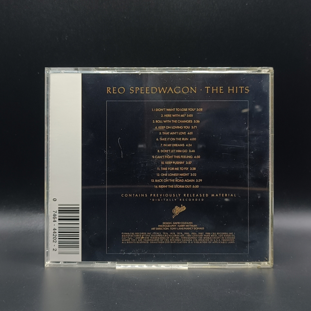 REO Speedwagon - The Hits CD