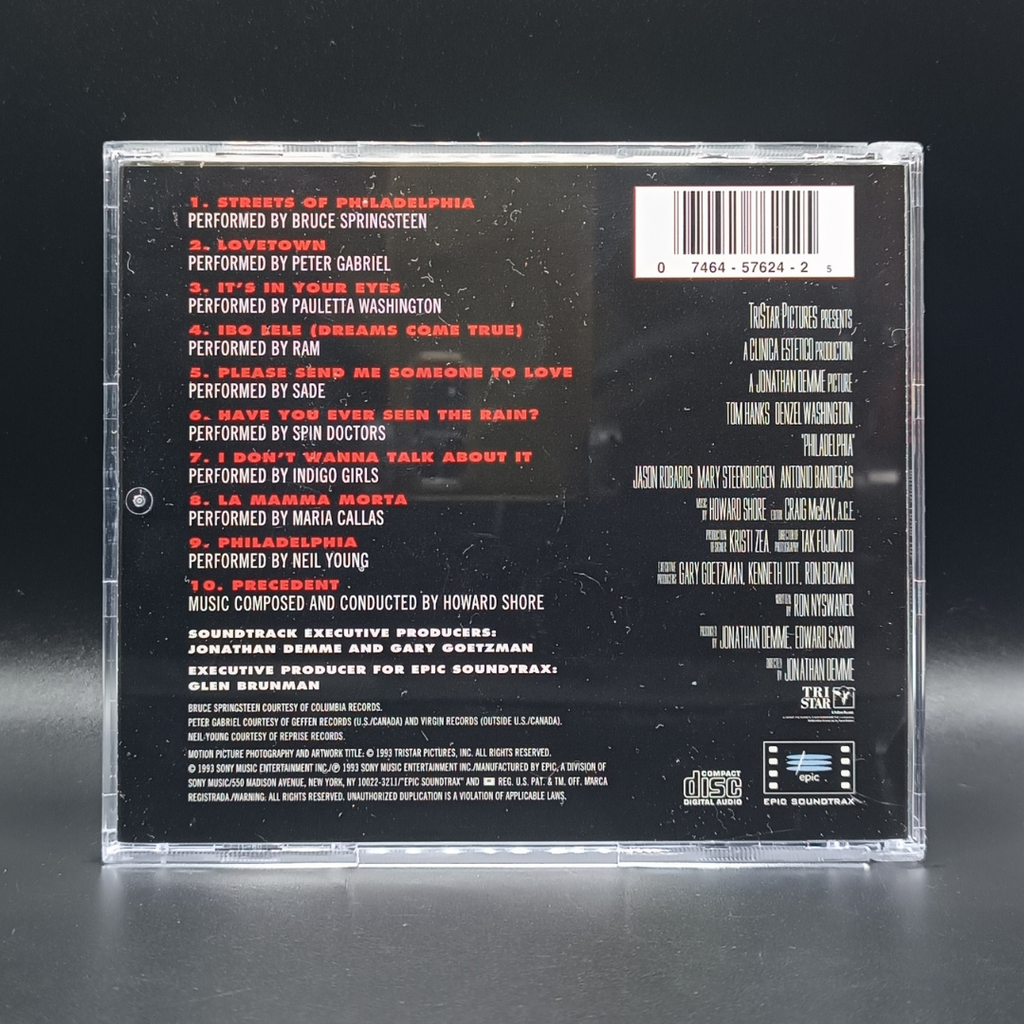 Philadelphia - Music from the Motion Picture CD