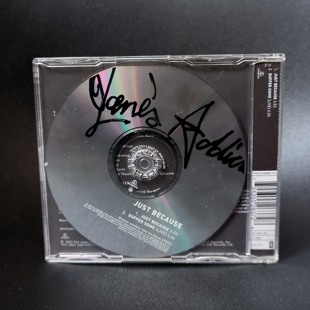 Jane's Addiction - Just Because single CD