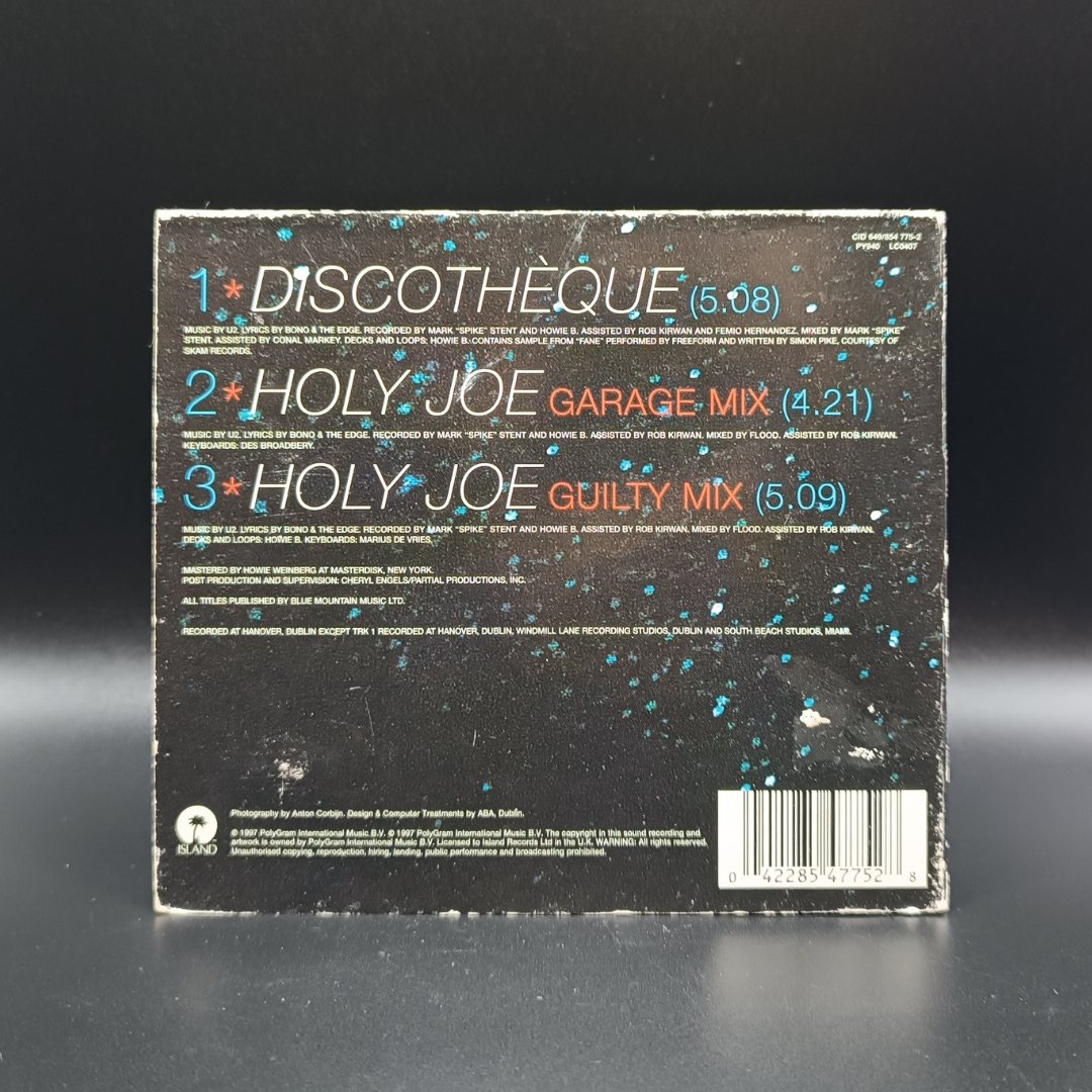 U2 - Discotheque single CD