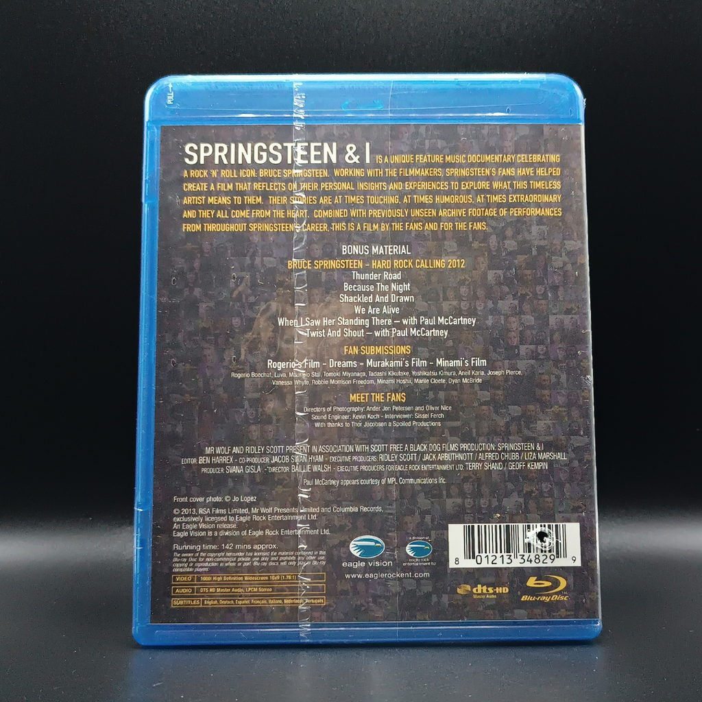 Bruce Springsteen - Springsteen & I Bluray