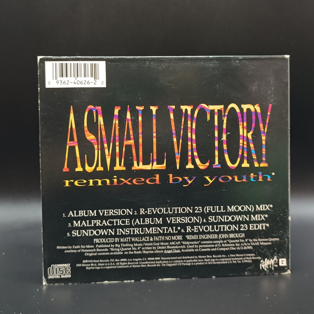 Faith No More - A Small Victory single CD