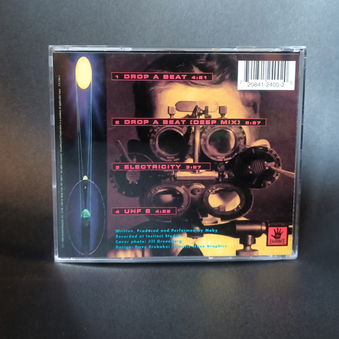 Moby - Drop a Beat single CD