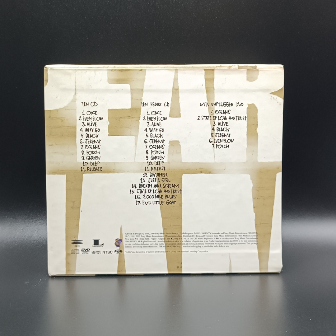 Pearl Jam - Ten 2CD+DVD (2009)