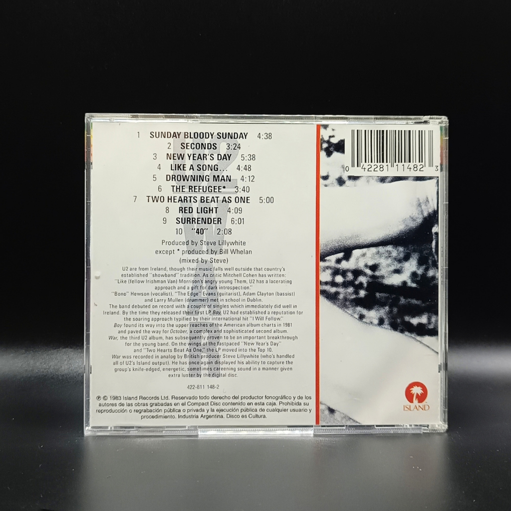 U2 - War CD