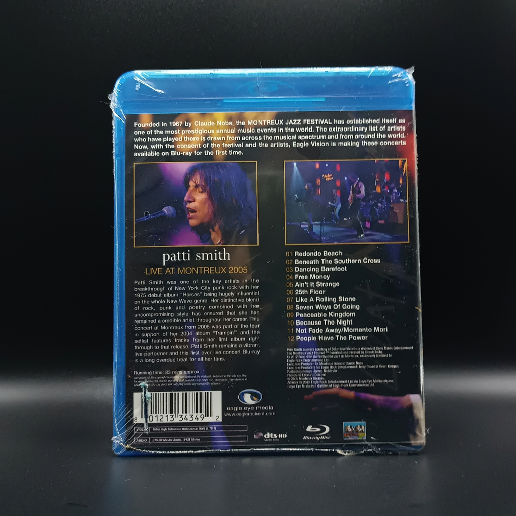 Patti Smith - Live at Montreux 2005 Bluray