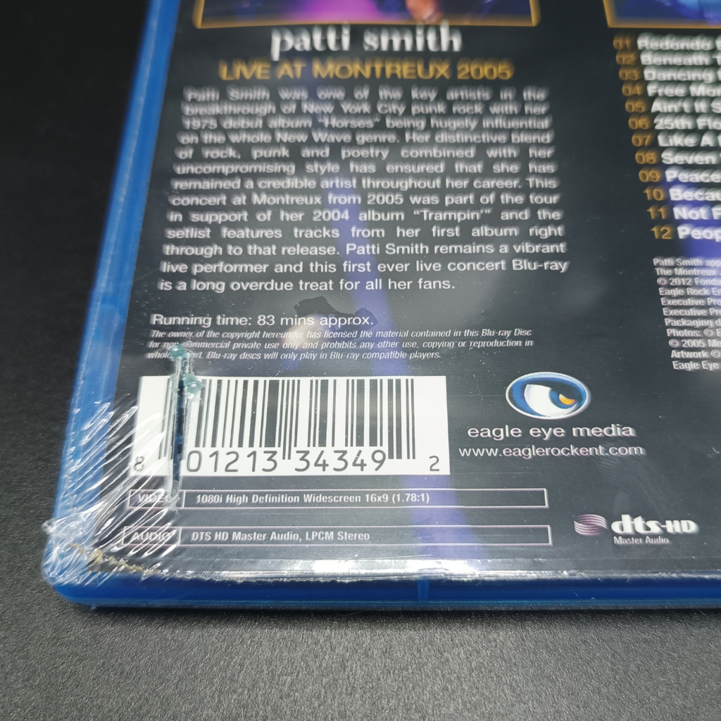 Patti Smith - Live at Montreux 2005 Bluray