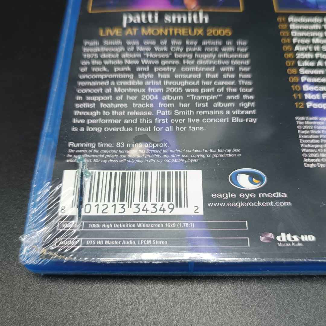 Patti Smith - Live at Montreux 2005 Bluray